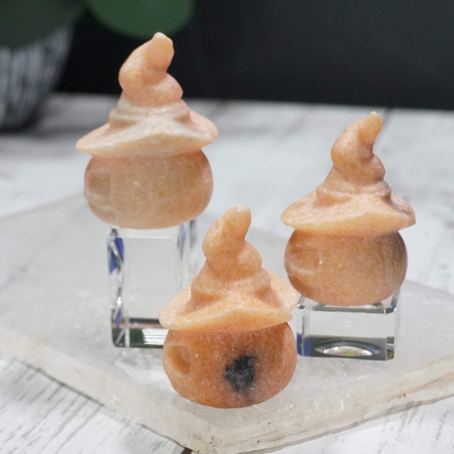 Witchy Crystal Jack O' Lanterns