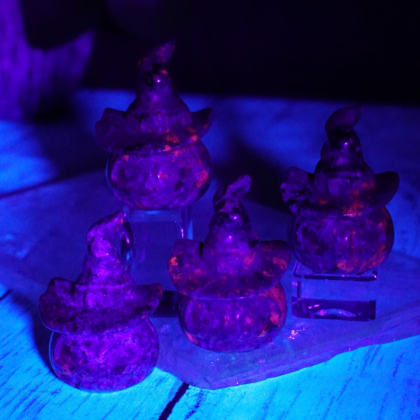 Witchy Crystal Jack O' Lanterns
