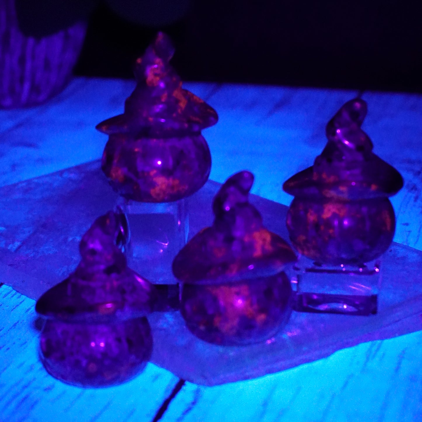 Witchy Crystal Jack O' Lanterns