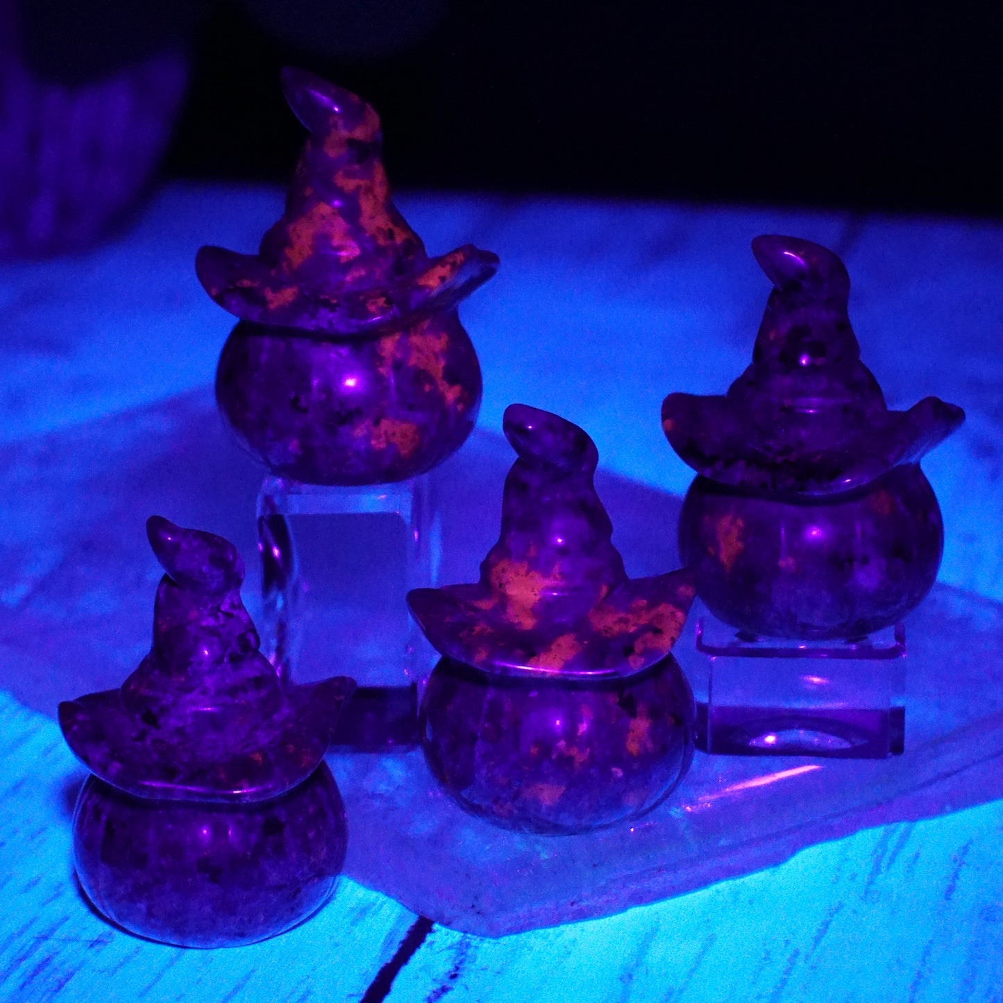 Witchy Crystal Jack O' Lanterns