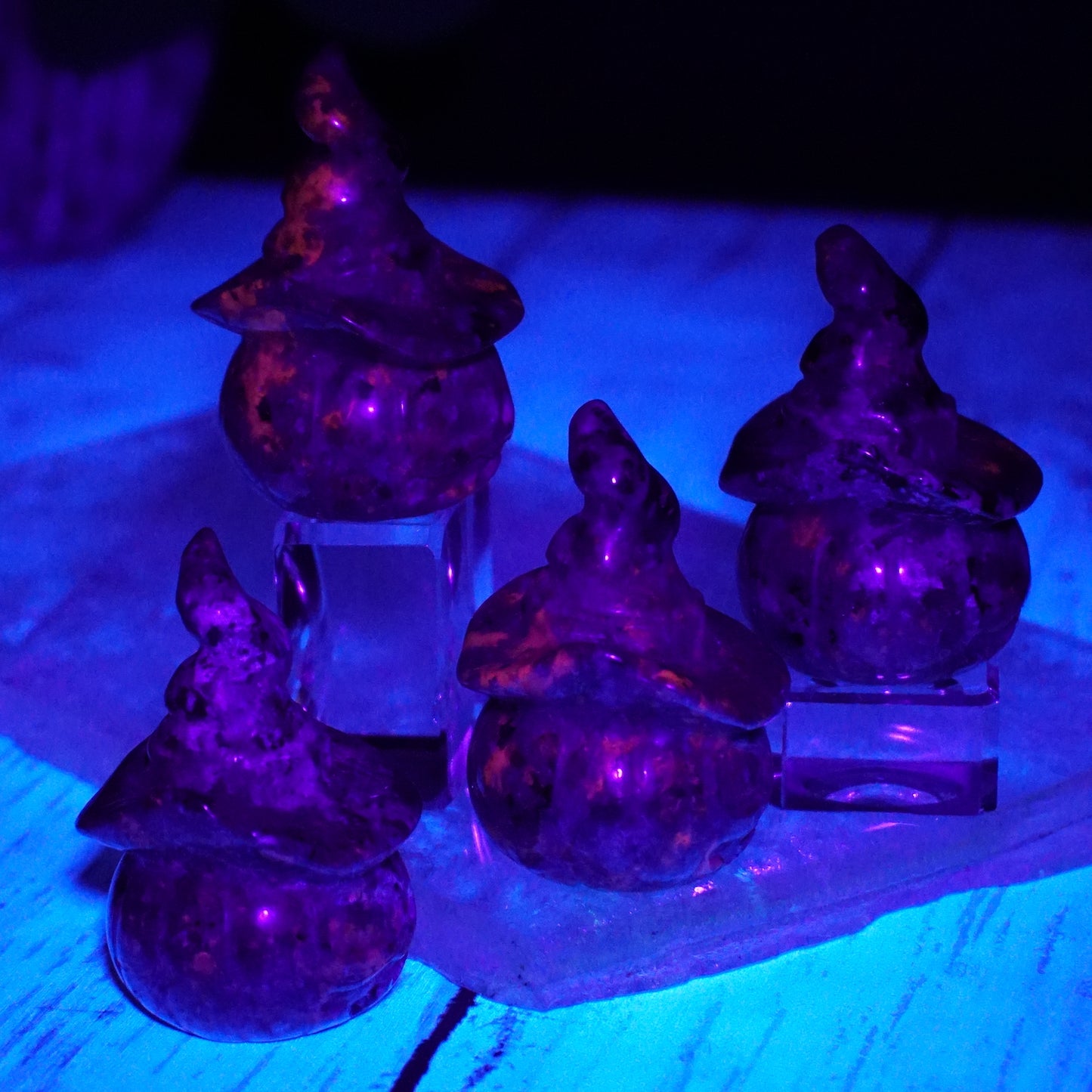 Witchy Crystal Jack O' Lanterns