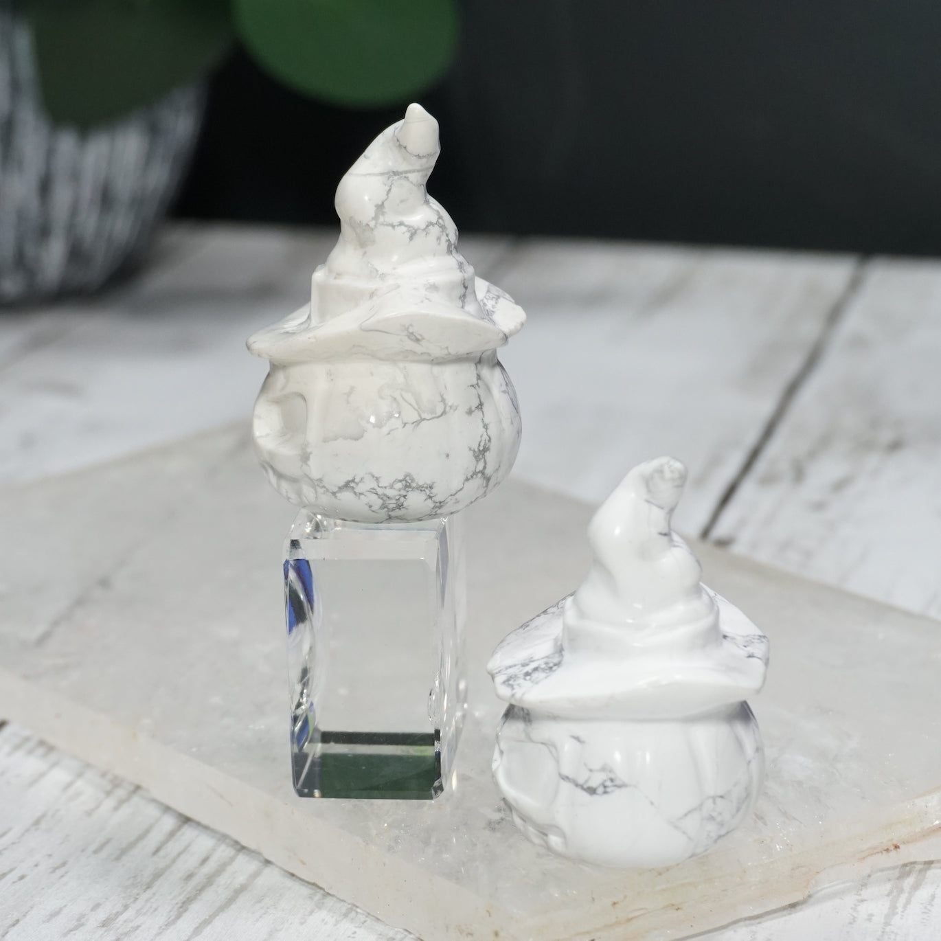 Witchy Crystal Jack O' Lanterns