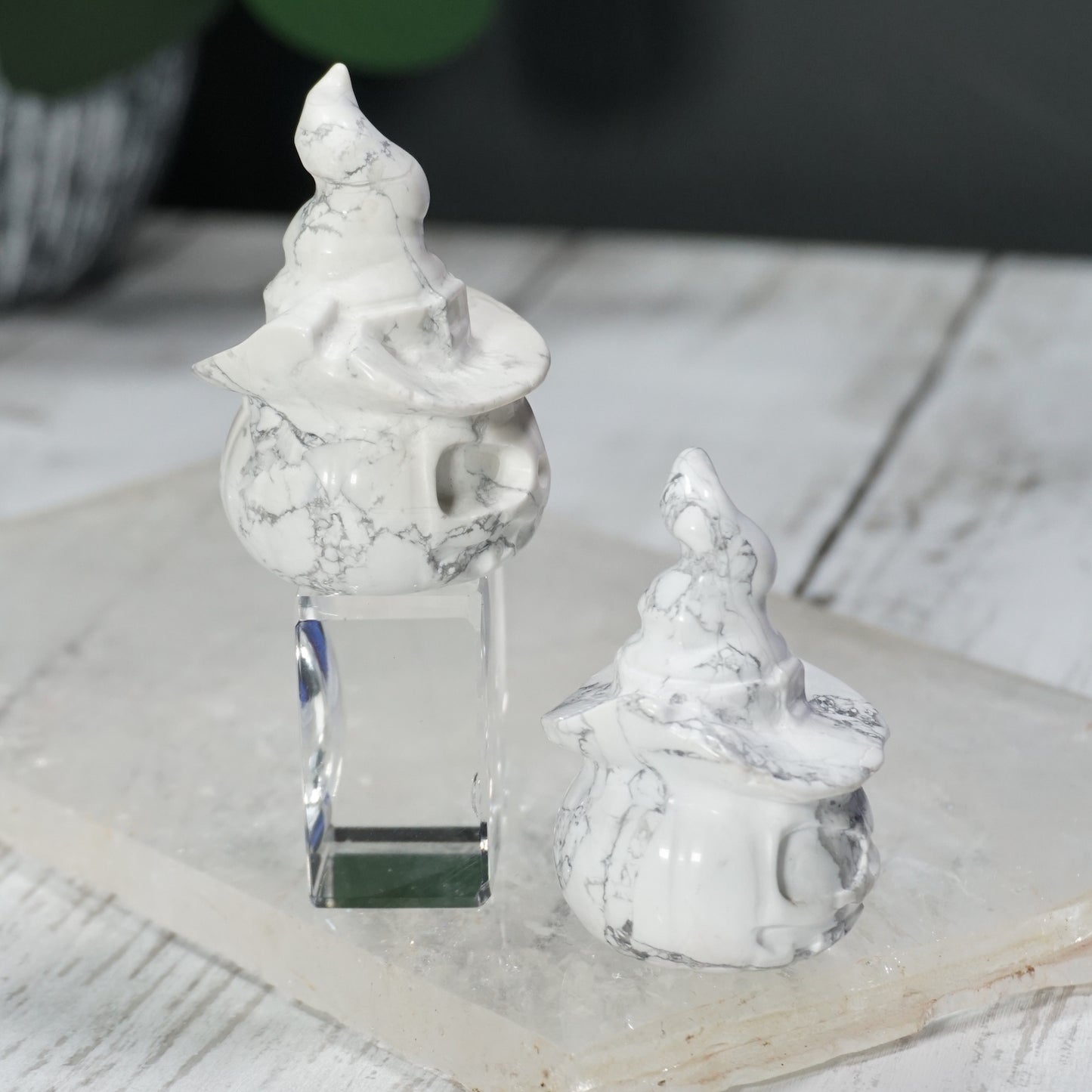 Witchy Crystal Jack O' Lanterns
