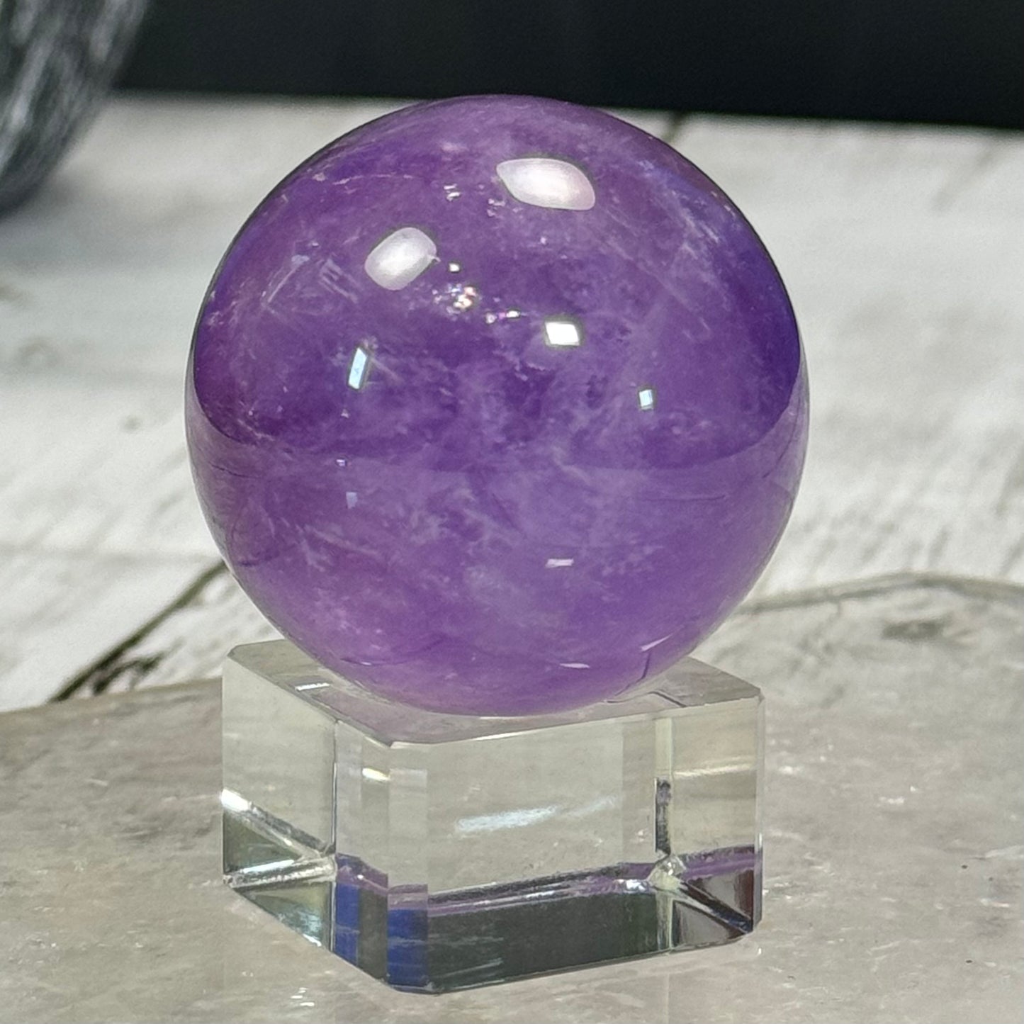 Amethyst Sphere with Phantom