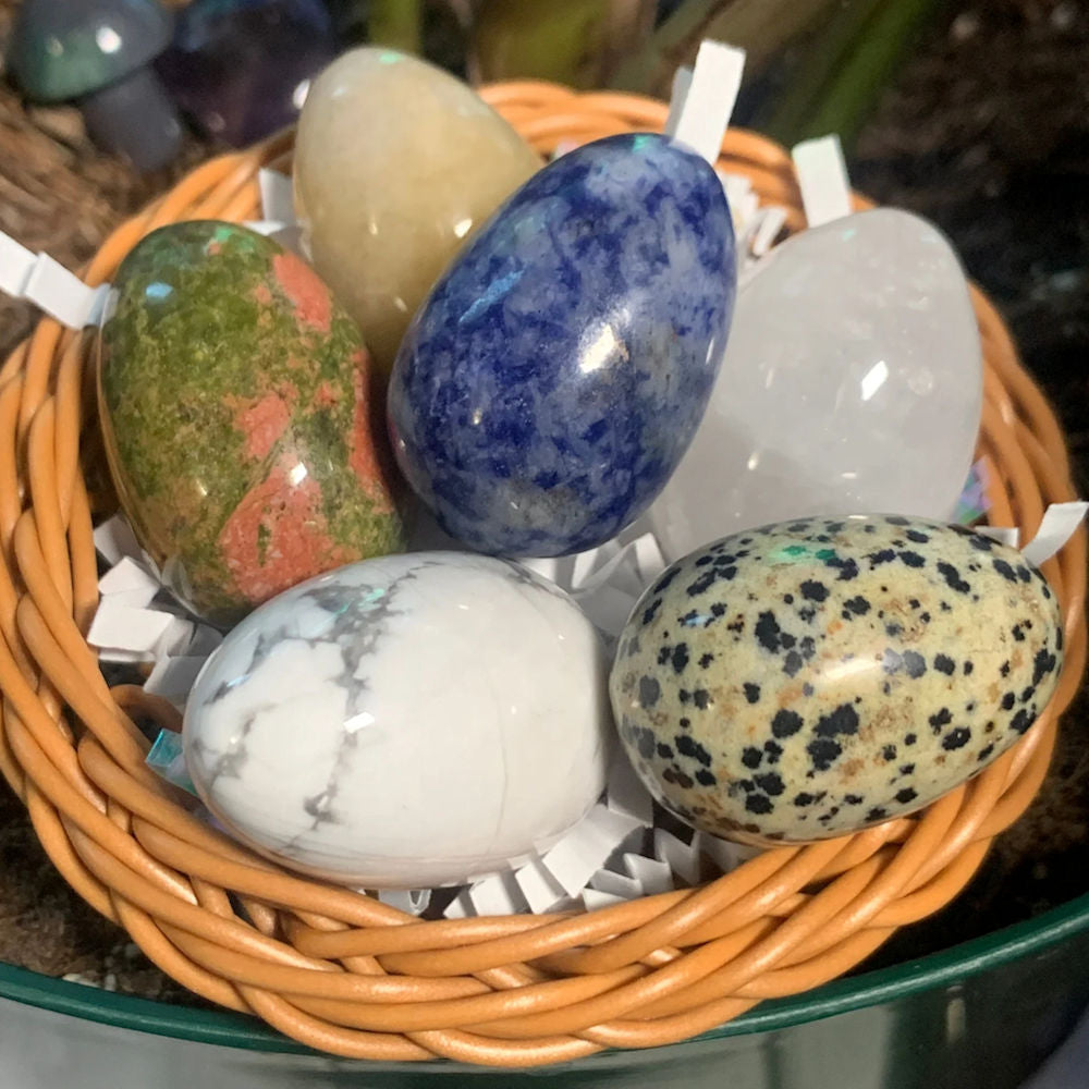 Mini Crystal Stone Eggs