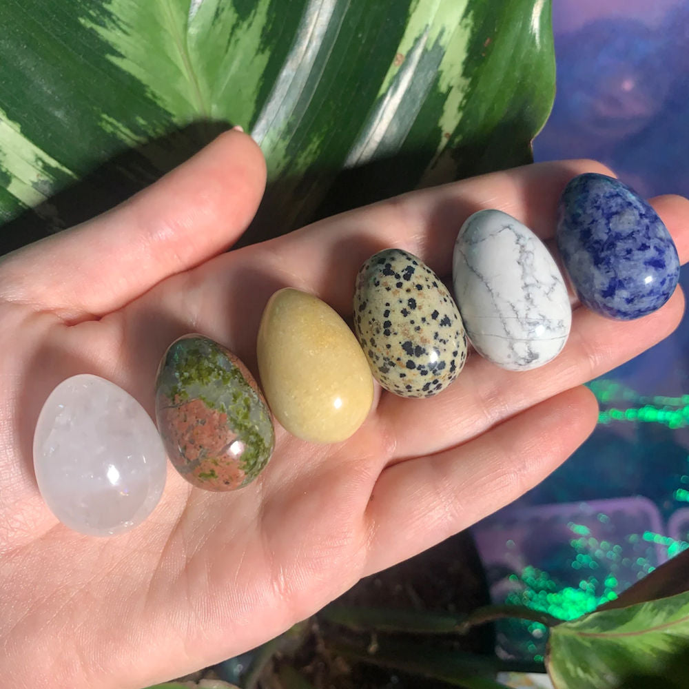 Mini Crystal Stone Eggs